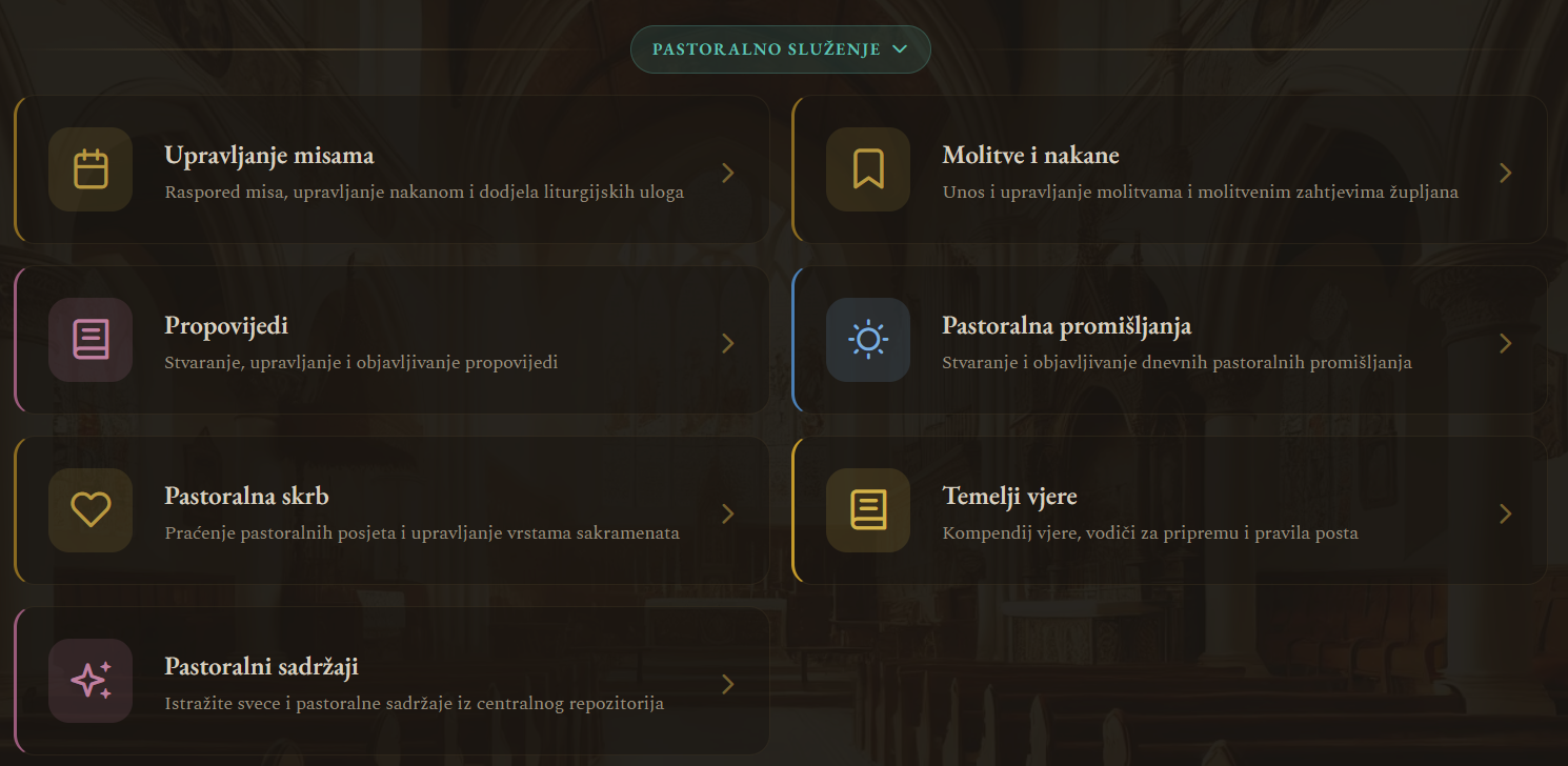 Opcije pastoralnog služenja