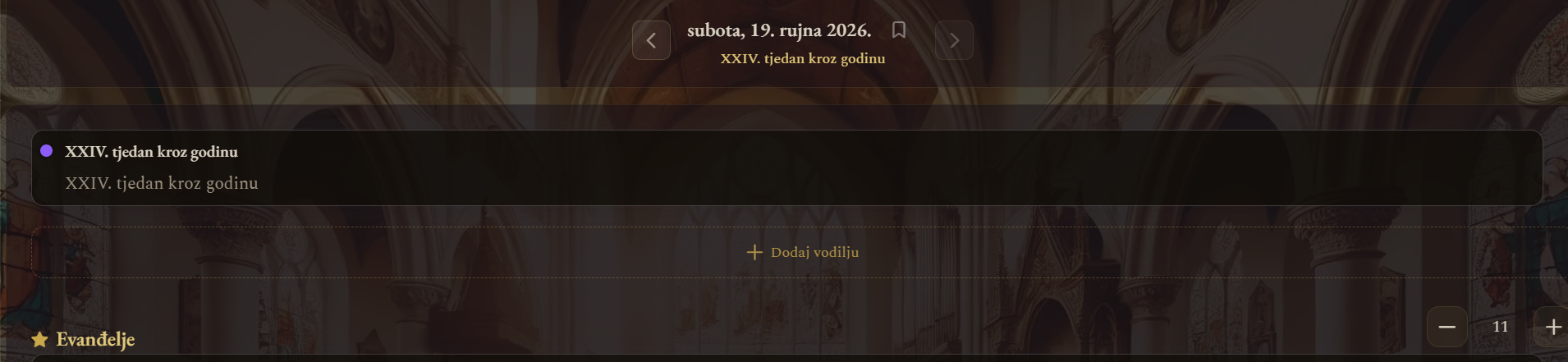 Poziv „Dodaj vodilju“ na danu bez vodilje — župljani ga ne vide