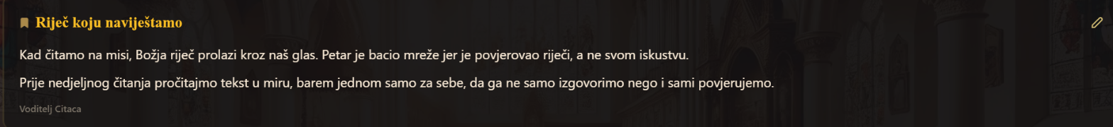 Vodilja skupine na dnevnoj meditaciji